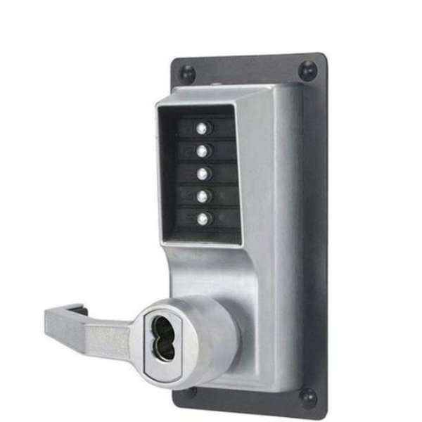 Kaba kaba: Exit Trim Lock with Lever, With Key Override, SFIC, LH KABA-LLP1020B26D41